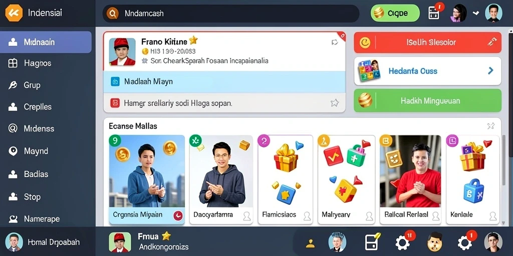 dreamplay77 - Berbagai karakter dan level yang membuat game semakin seru.
