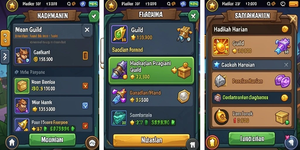 mikatoto - Screenshot kedua menampilkan gameplay dalam mode kompetisi yang seru.